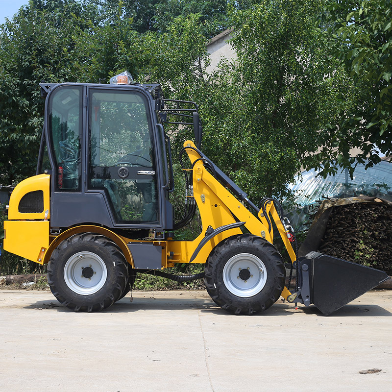 Cargadora de ruedas de 0,8 toneladas