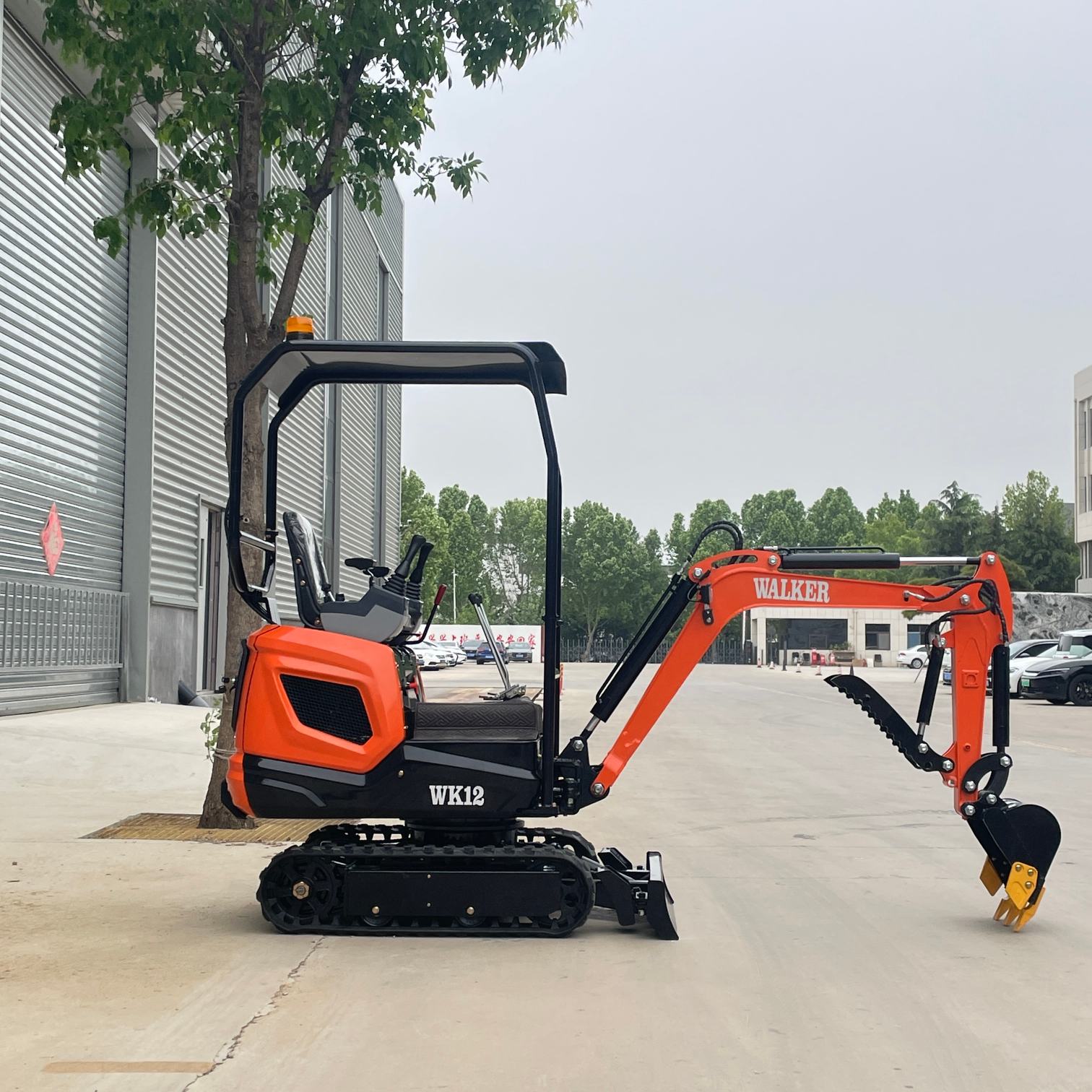 excavadora de 1,2 toneladas