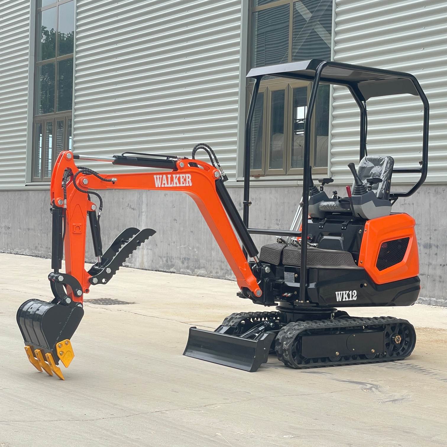 excavadora de 1,2 toneladas