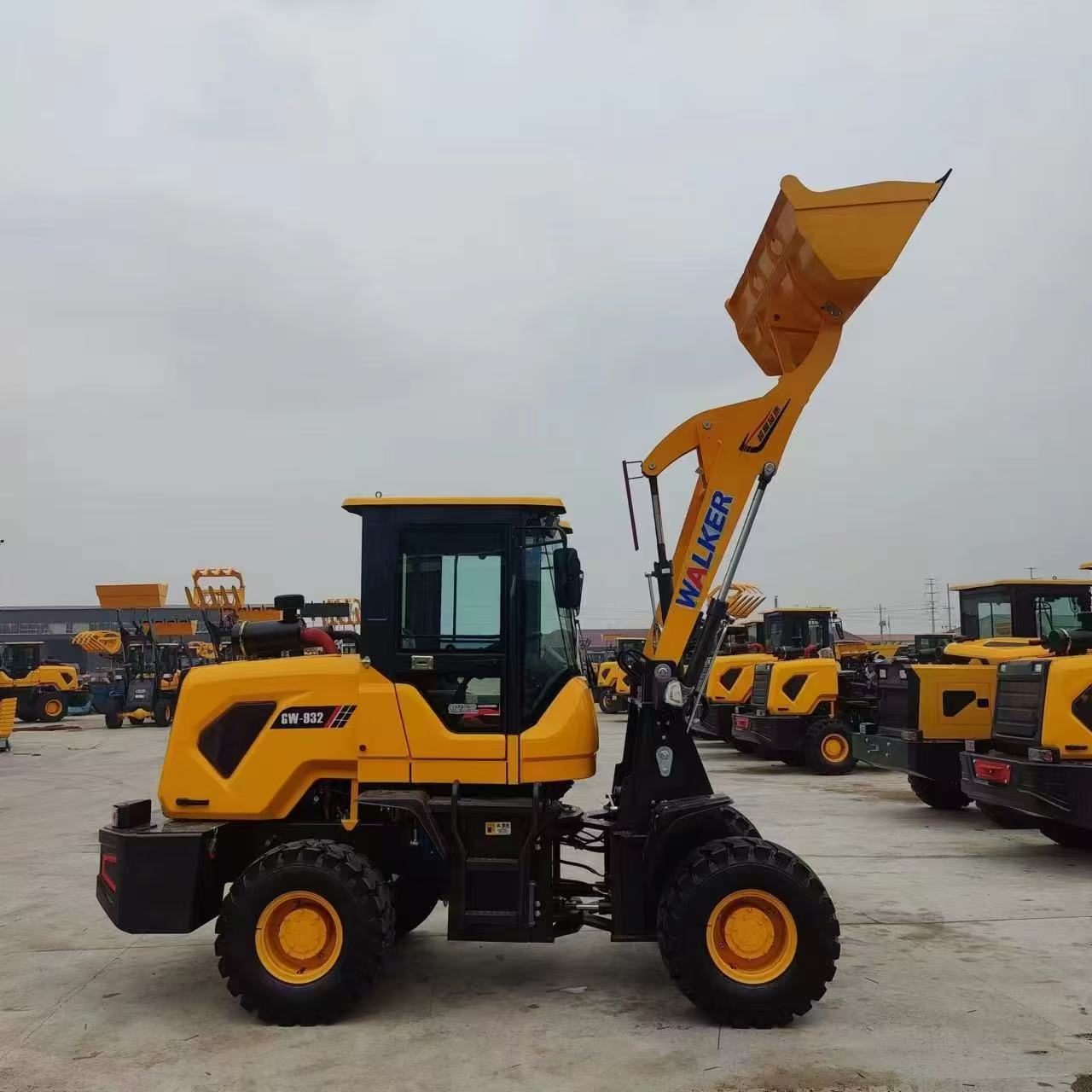 Cargadora de ruedas de 3,5 toneladas