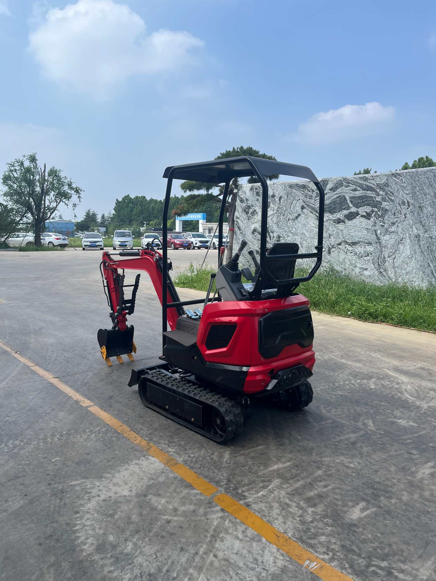 Miniexcavadora de 1 tonelada