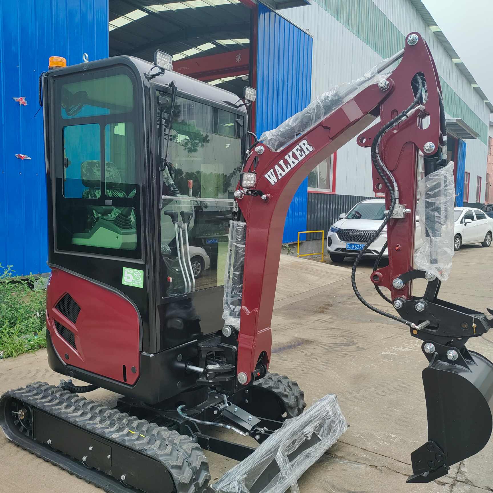 Excavadora de 1,8 toneladas