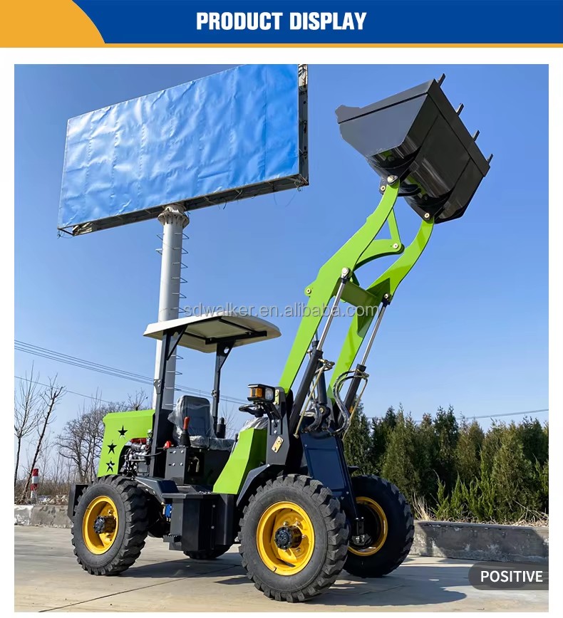 Cargadora de ruedas de 2 toneladas