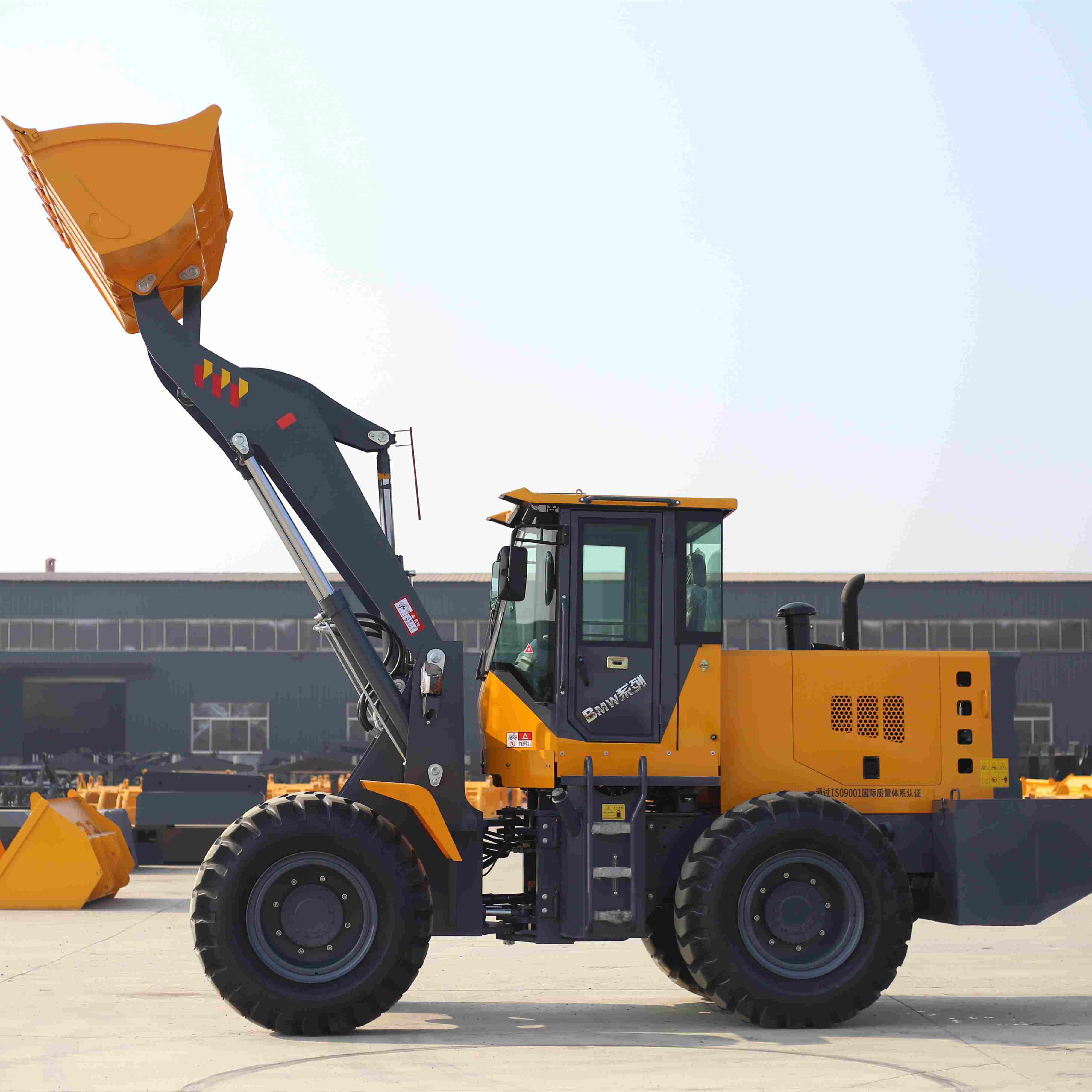 Cargadora de ruedas de 8 toneladas