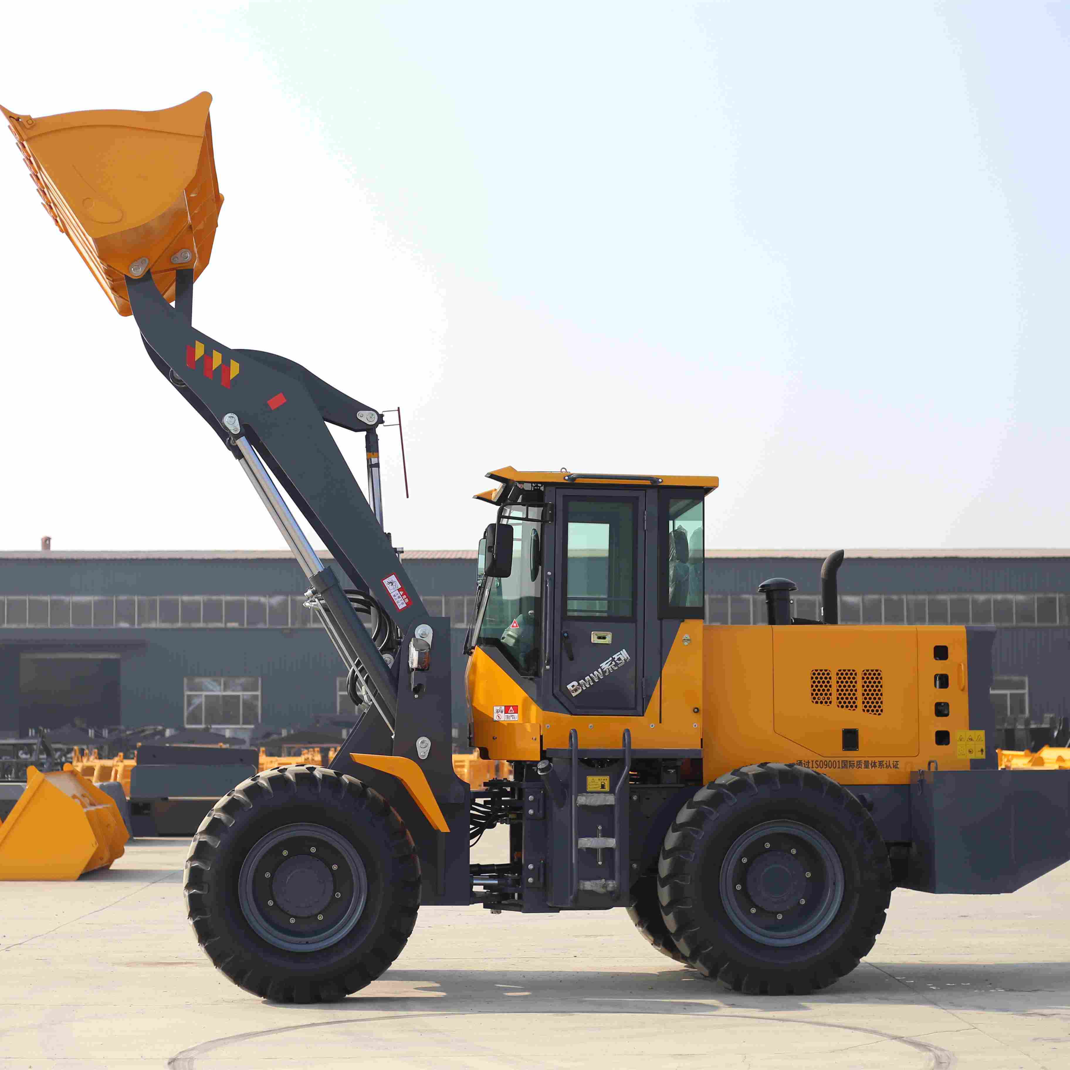 Cargadora de ruedas de 8 toneladas