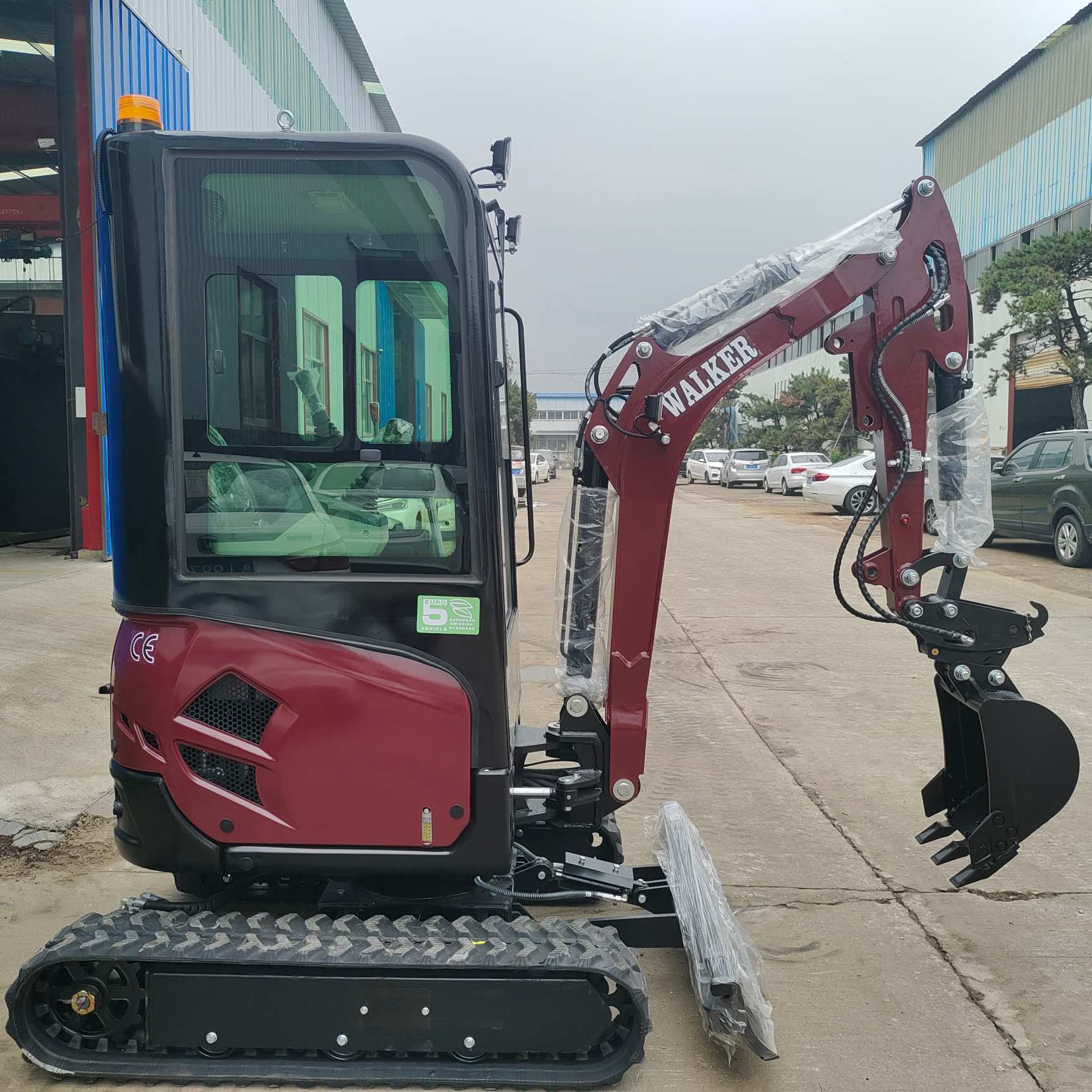 miniexcavadora de 1,8 toneladas