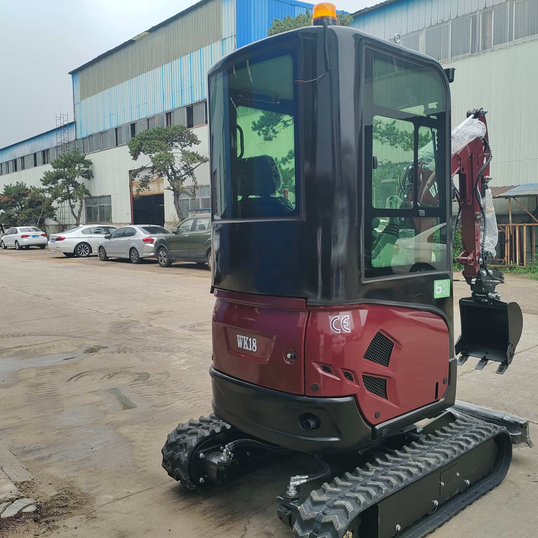 miniexcavadora de 1,8 toneladas