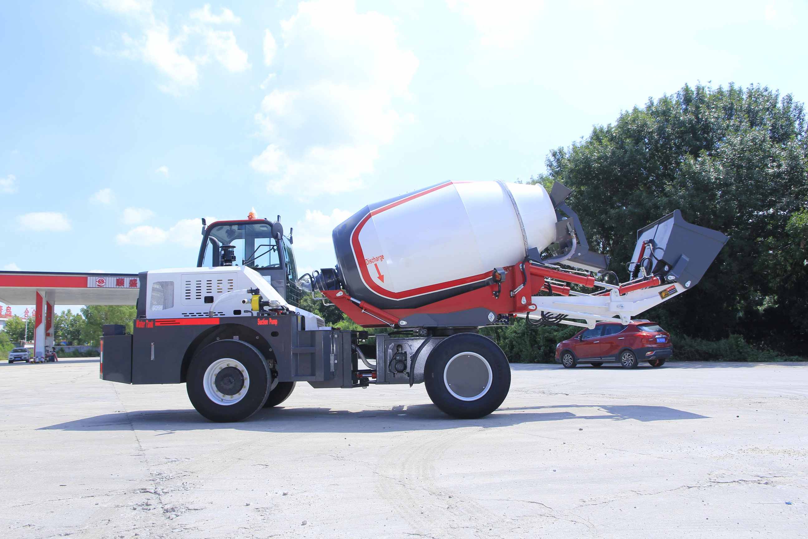 Camión hormigonera de 2,5 m³