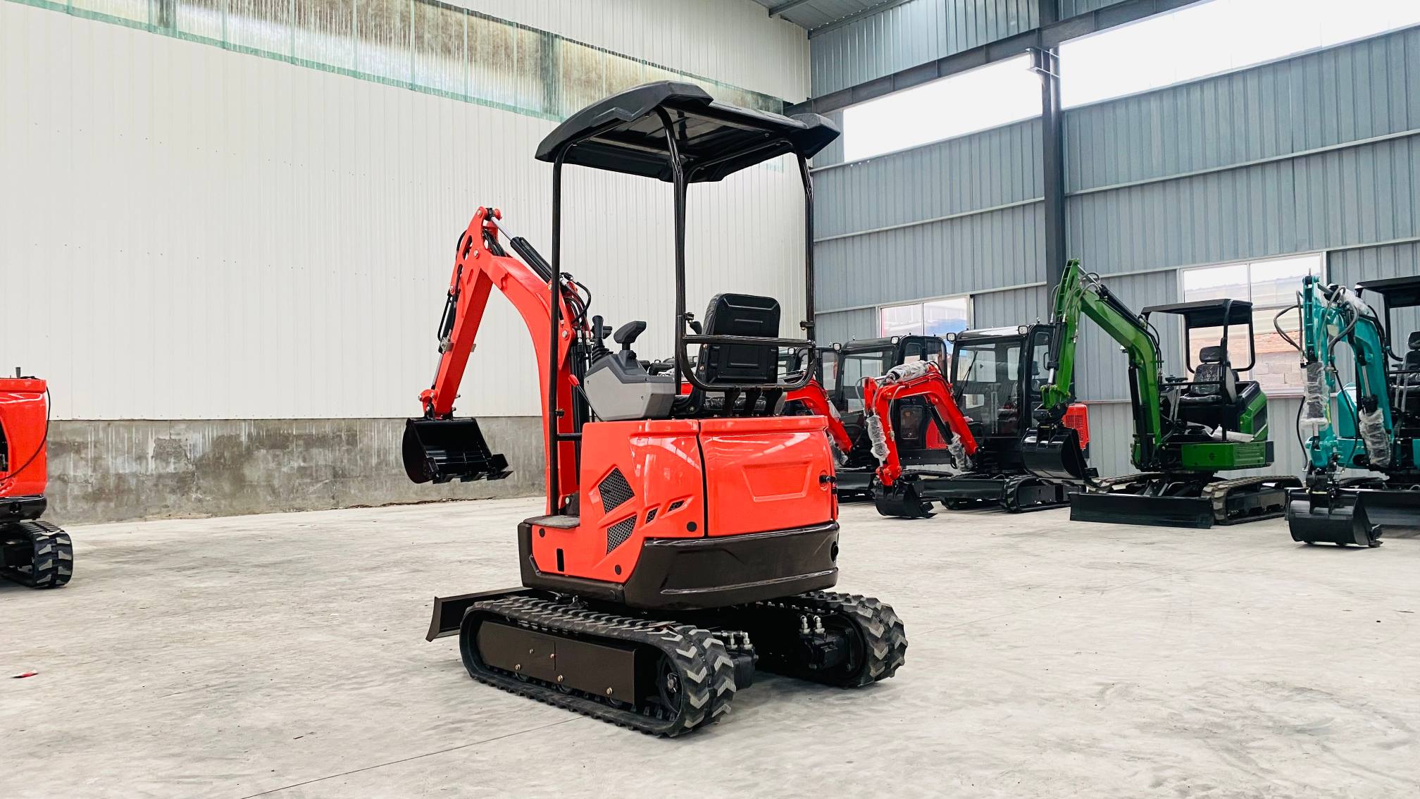 Miniexcavadora de 1,8 toneladas