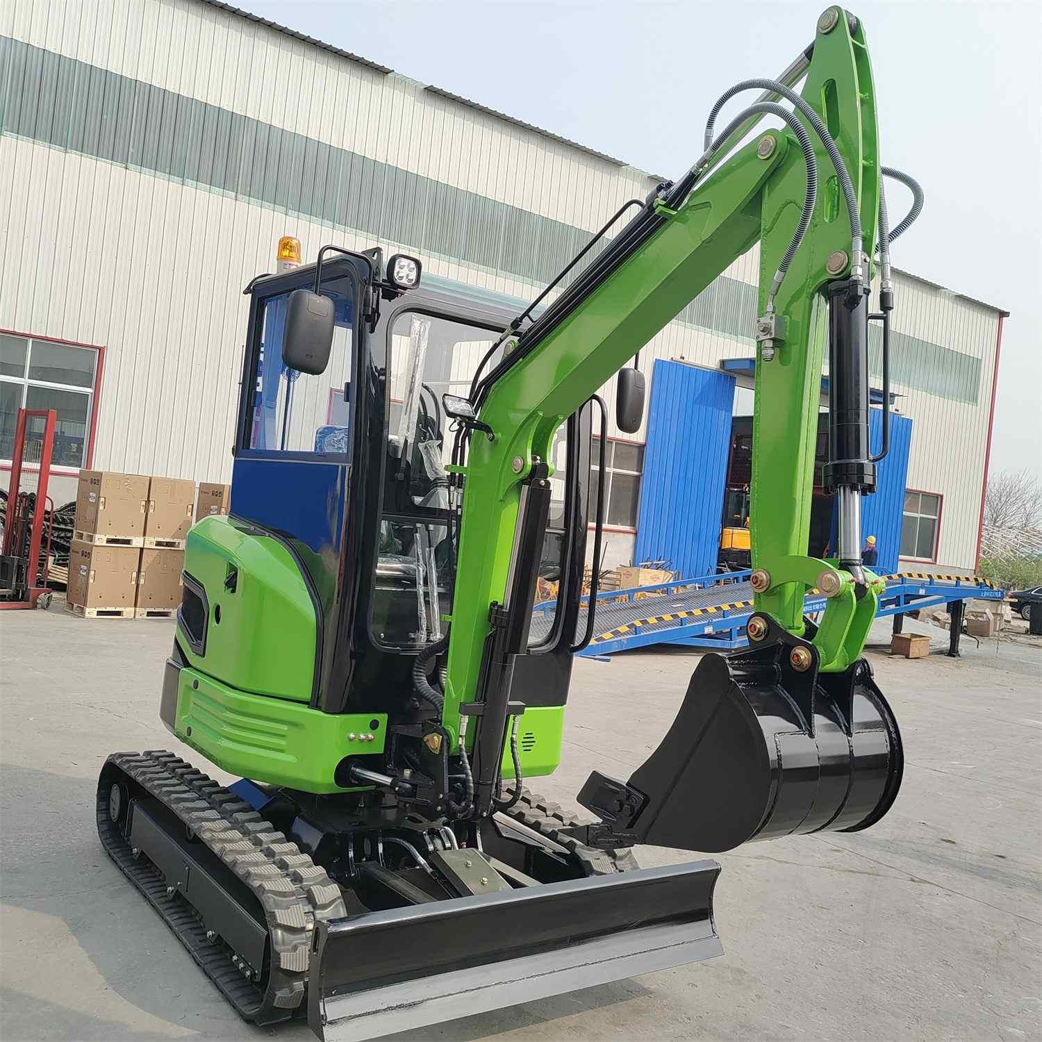 Excavadora de Orugas de 3 Toneladas