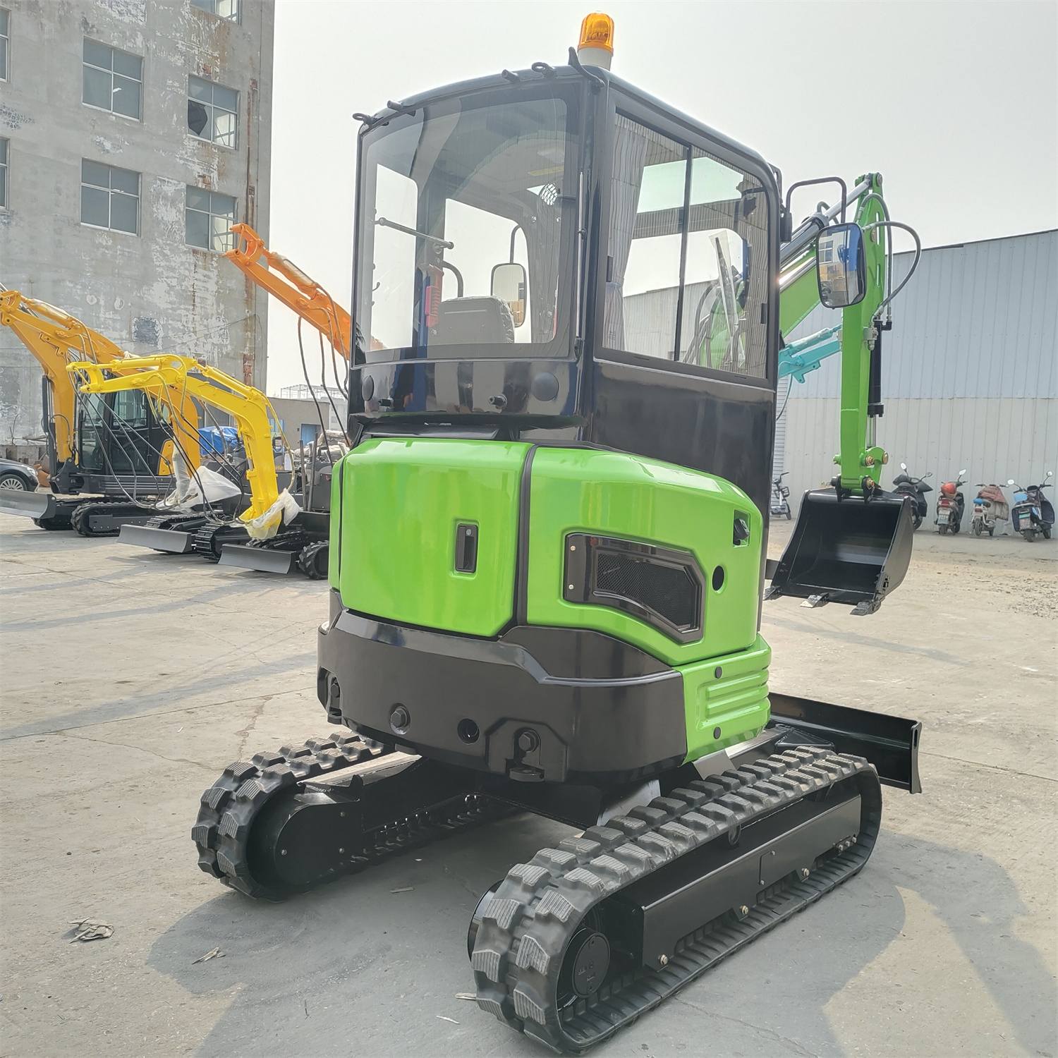 Excavadora de Orugas de 3 Toneladas
