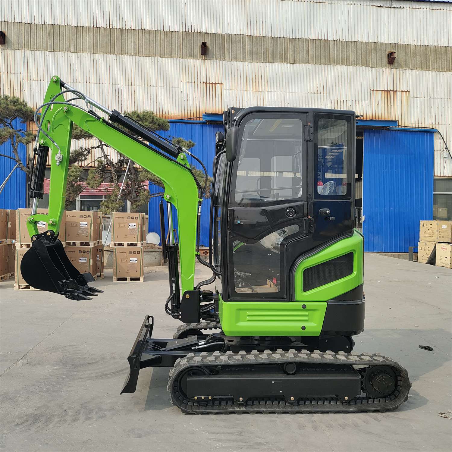 Excavadora de Orugas de 3 Toneladas