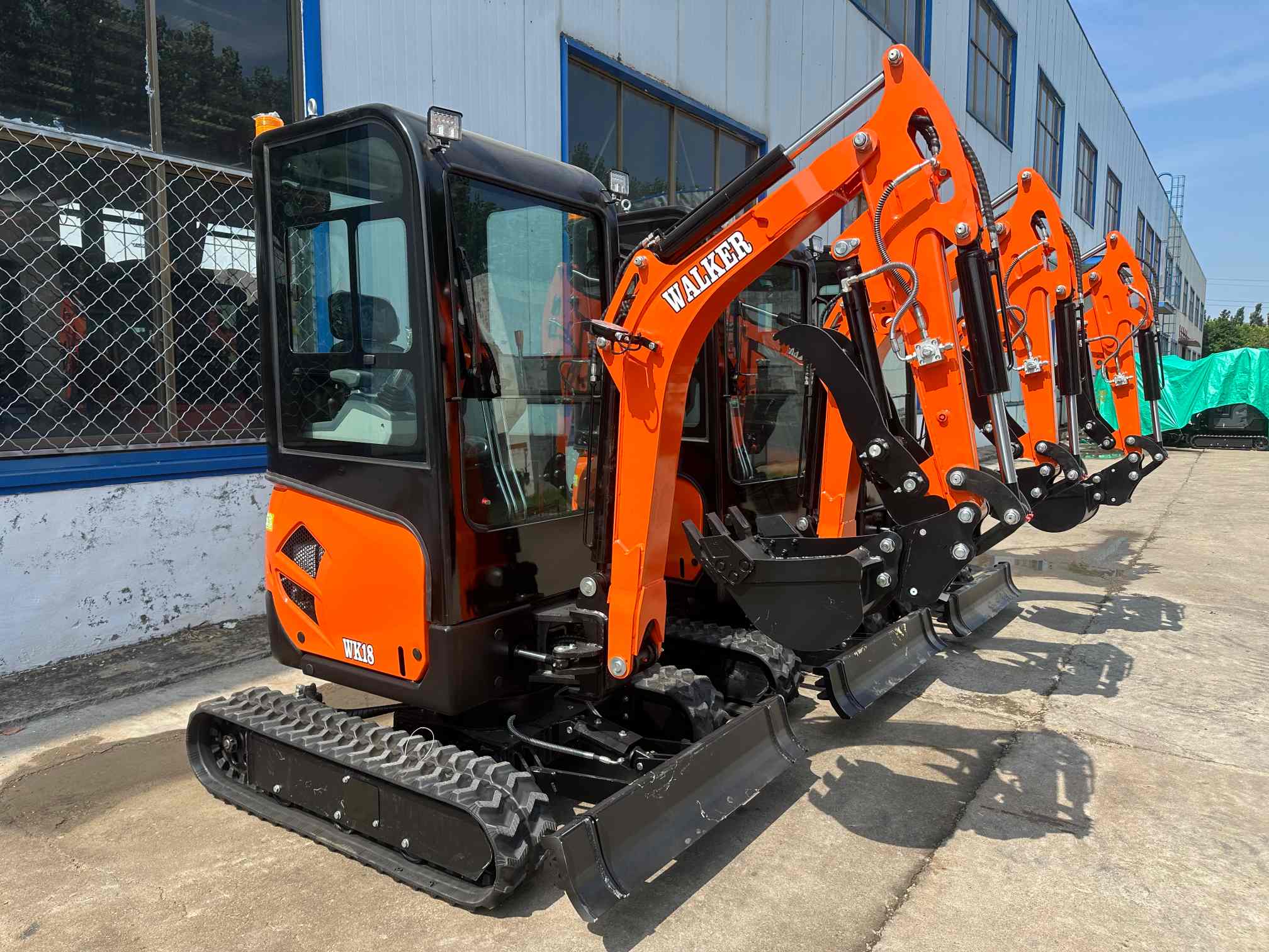 Excavadora de 1,8 toneladas