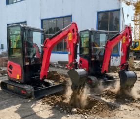 Excavadora de Orugas de 1.85 Toneladas