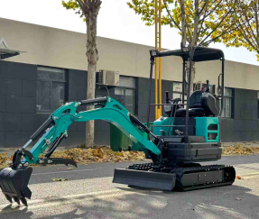 Excavadora de orugas de 1,8 toneladas