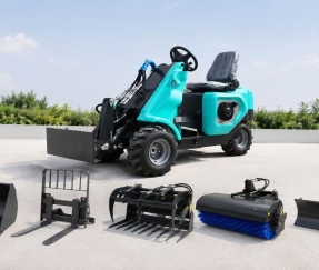 Cargadora de 3 ruedas