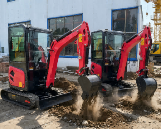 Excavadora de Orugas de 1.85 Toneladas