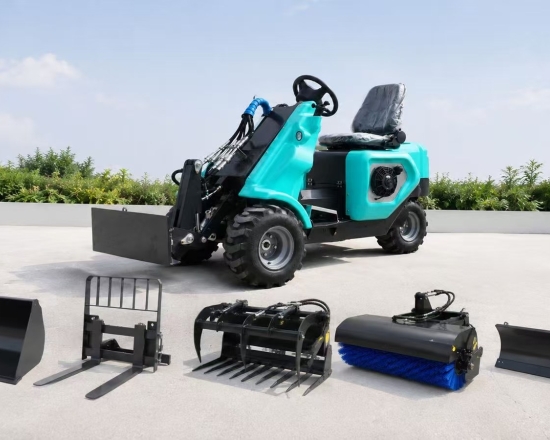 Cargadora de 3 ruedas