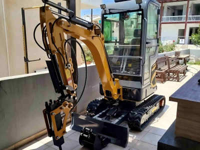 Mini excavadora
