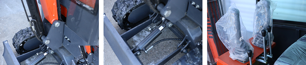 Miniexcavadora de 1 tonelada