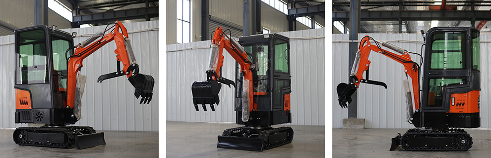 Miniexcavadora de 1 tonelada