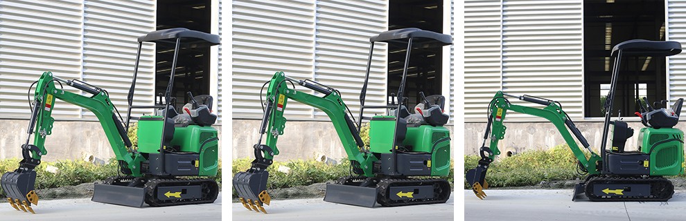 Miniexcavadora de 1,2 toneladas