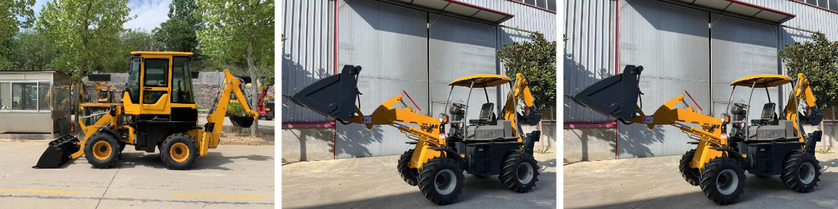 Retroexcavadora de 1,5 toneladas