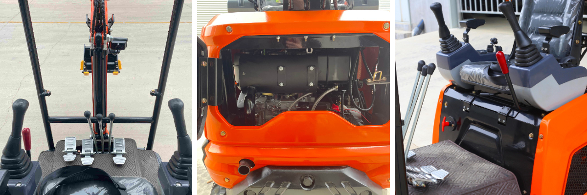 excavadora de 1 tonelada excavadora de 1 tonelada