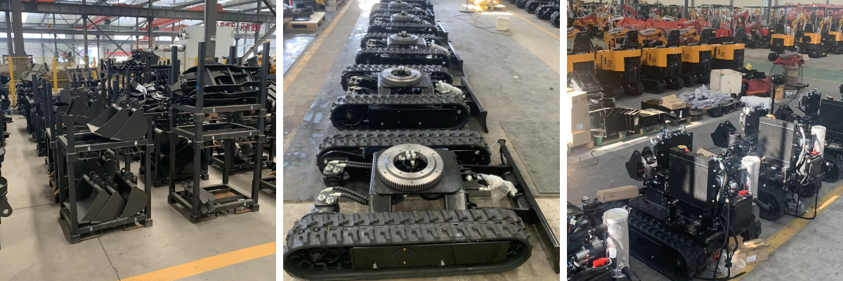 excavadora de 1,2 toneladas