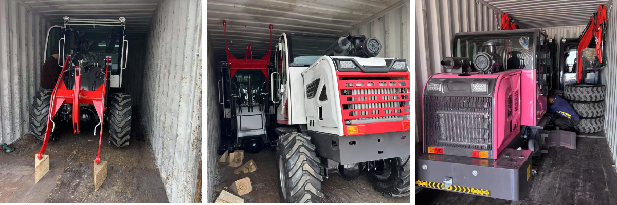 Cargadora de ruedas de 2,5 toneladas