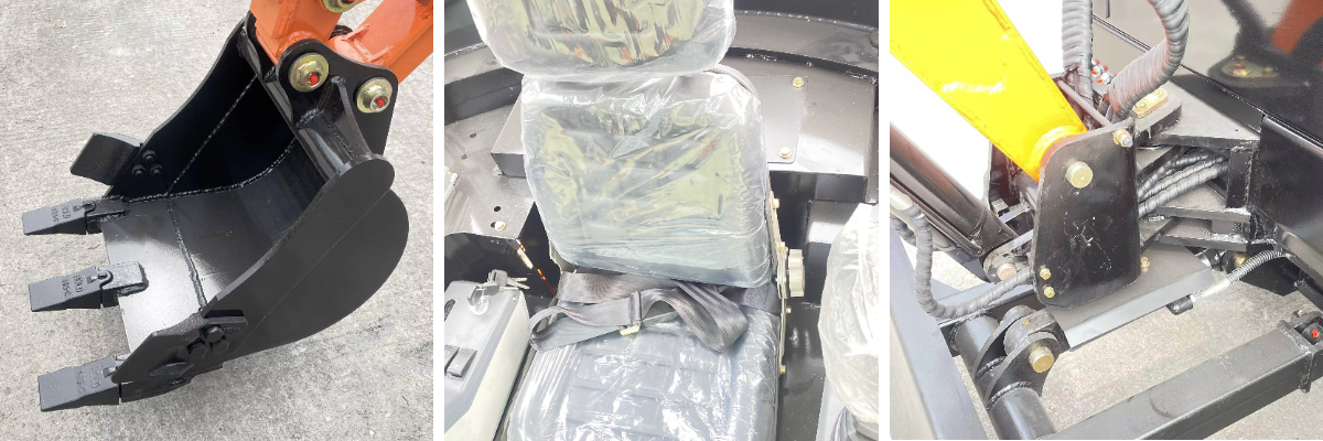 excavadora de 2,5 toneladas