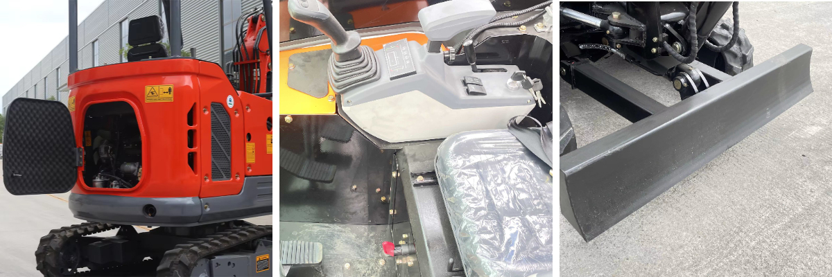 excavadora de 2,5 toneladas