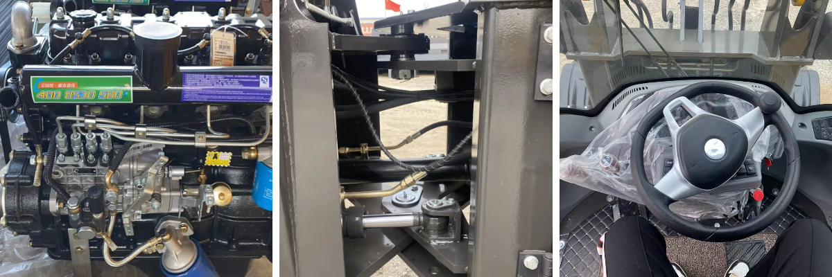 Cargadora de ruedas de 5,5 toneladas Cargadora de ruedas de 5,5 toneladas