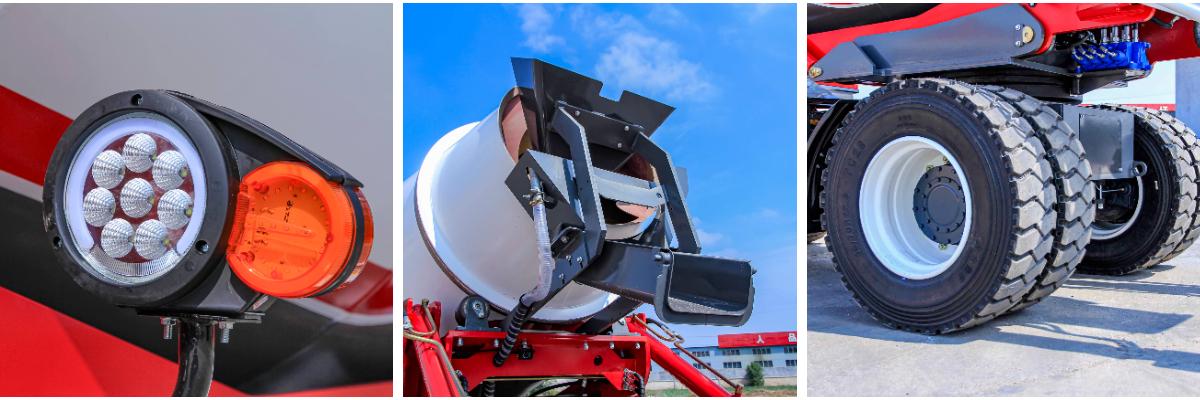 Camión mezclador de 7,5 metros cúbicos