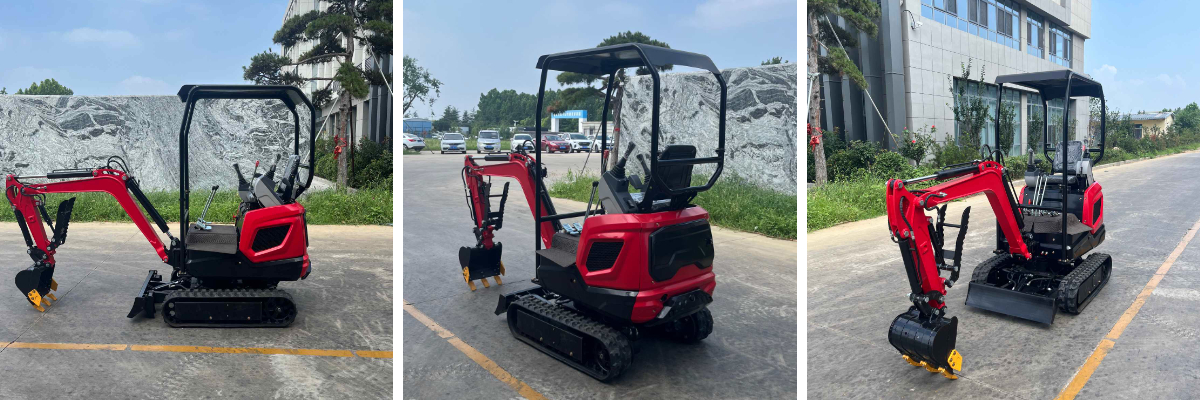 excavadora de 1 tonelada