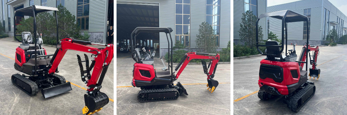 excavadora de 1 tonelada