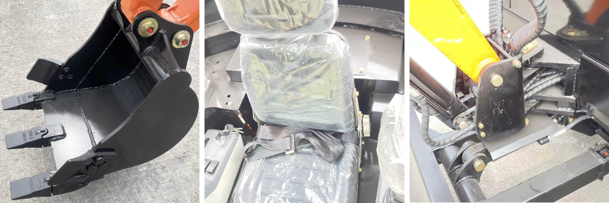 excavadora de 2,5 toneladas