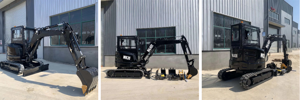 excavadora de 3,5 toneladas