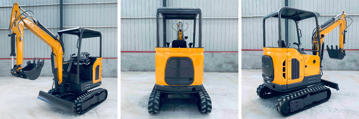 miniexcavadora de 2,5 toneladas