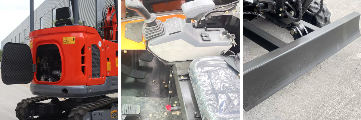 miniexcavadora de 2,5 toneladas