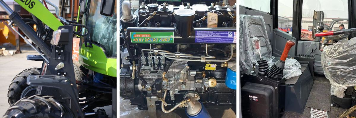 Cargadora de ruedas de 2,5 toneladas Cargadora de ruedas de 2,5 toneladas