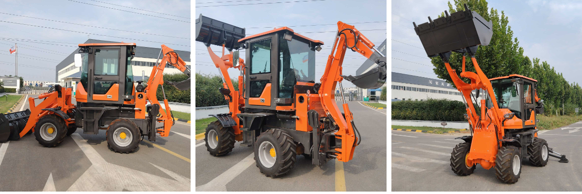 retroexcavadora de 2,5 toneladas