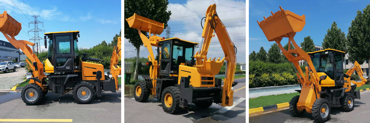 retroexcavadora de 2,5 toneladas