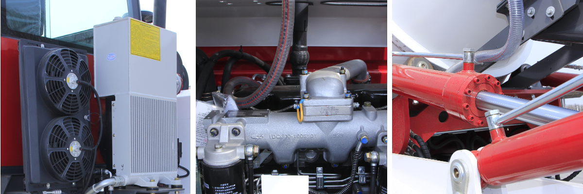 Camión mezclador de 6,5 metros cúbicos Camión mezclador de 6,5 metros cúbicos