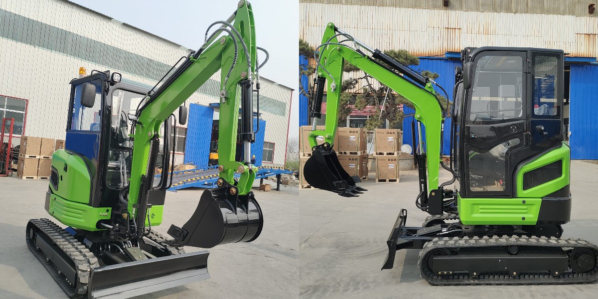 Excavadora de Orugas de 3 Toneladas