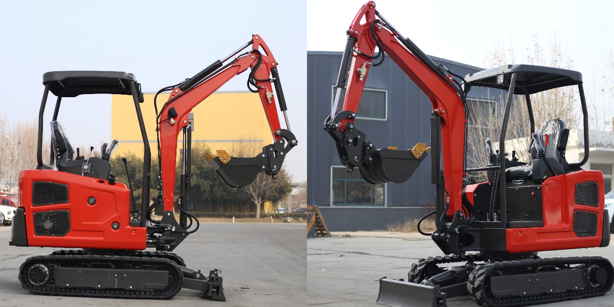 Excavadora miniatura de 2.5 toneladas