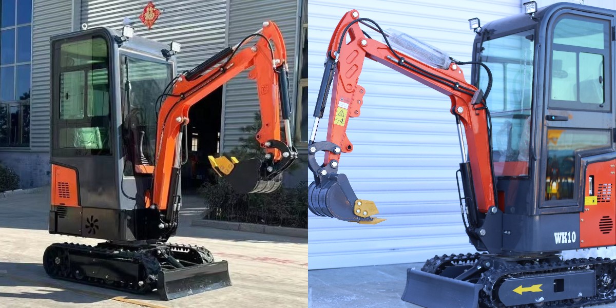 excavadora de 1 tonelada