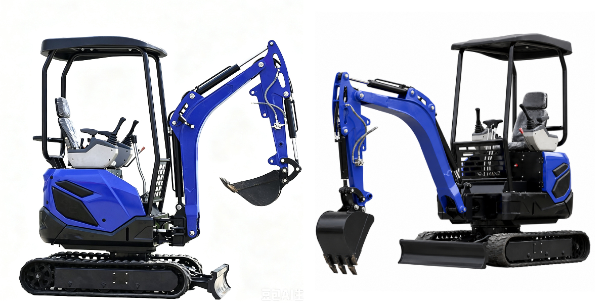 Excavadora de 1,8 toneladas